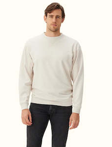 Men S Jumpers: Mini Longhorn Sweatshirt | Ecru