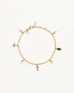 BY CHARLOTTE Connect To The Universe Bracelet | 18k Gold Vermeil