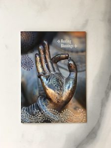 Healing Blessings Greeting Card