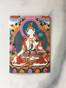 White Tara Greeting Card