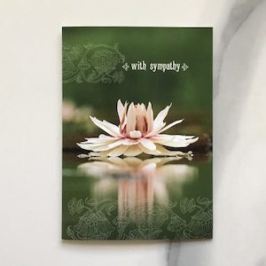 With Sympathy Greeting Card