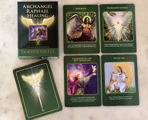 Archangel Raphael Oracle Cards Doreen Virtue (Original, very rare)