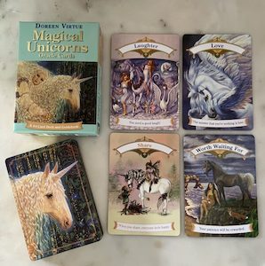 Magical Unicorns Oracle Cards Doreen Virtue (Originals, Rare)