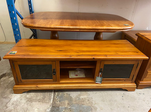 BRAND NEW woodpecker solid recycled rimu entertainment unit The Heart Of Rimu Furniture co