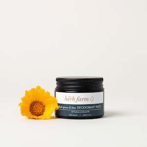 Cafe: Black Spruce & Lime Deodorant Paste