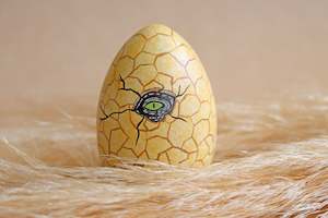 Hatching Dinosaur Egg