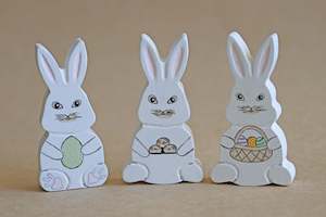 Easter Bunnies - Set of 3