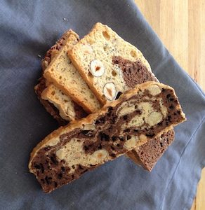 Chocolate & Macadamia Nut Biscotti