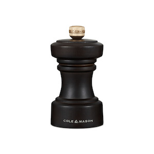 Cole & Mason Hoxton Chocolate Wood Pepper Mill 10cm