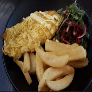 Whitebait Omelette