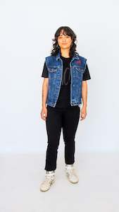 Whaea Denim Vest - Tailored Fit