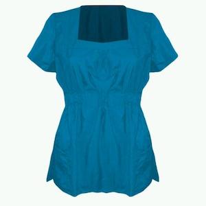 EZ Care Babydoll Top - Teal