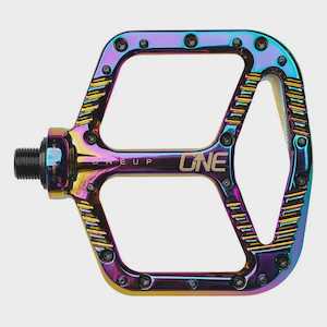 OneUp Components Aluminum Pedals - Oil Slick