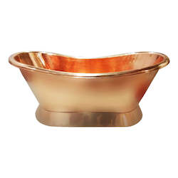 Copper bath - Rosa