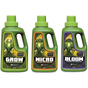 Nutrients And Additives: Emerald Harvest Grow Micro Bloom 0.95L 3-Pack