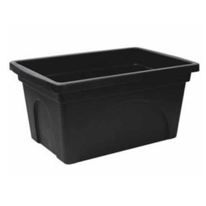 Black Storage Bin - 30L (Base & Lid)