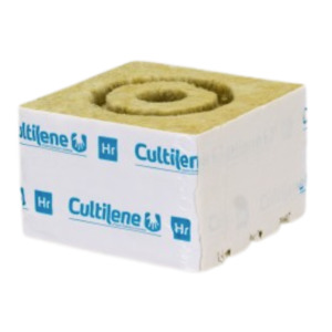 Hydroponic Systems: Cutilene Stonewool Cube - 100x100x65mm