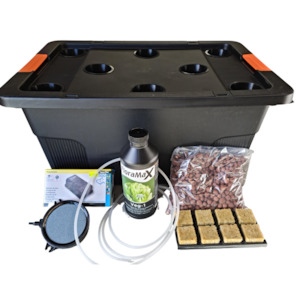 Hydroponic Systems: Deep Water Culture (DWC) Hydroponic System Growing Kit - 8 site / 50L