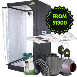 LED Grow Tent Starter Kit 150x150x200cm