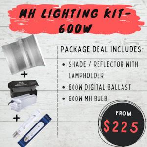 Starter Kits: MH Lighting Kit Set - 600w