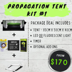 Starter Kits: Propagation Tent Kit #1