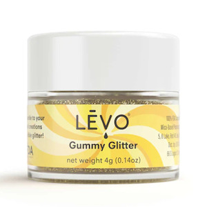 Food Storage: LEVO Gummy Glitter - Gold