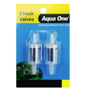 Aquarium Accessories: Aqua One Airline Check Valve - 2pk