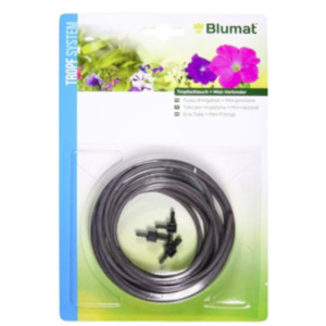 Blumat Drip Tube - 3mm x 3m + 3pk of Connectors