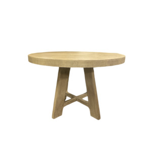 Furniture: Dining Tables: Oriental Round Dining Table 1.2m