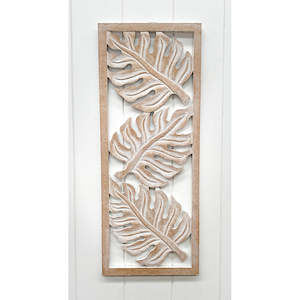 Carved Panel 20x50 Antique White