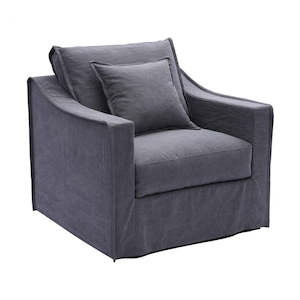 Monet 1 Seater Charcoal