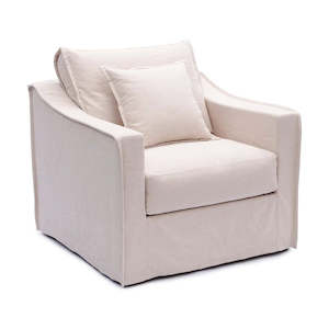 Fabric Sofas: Monet 1 Seater Beige