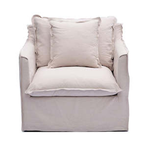 Fabric Sofas: Coco 1 Seater Beige