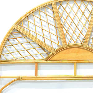 Traditional: Saffron Rattan Headboard