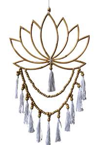 Modern Bohemian: Lotus Wall Hanging