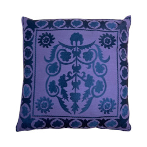 Embroided Marroon Cushion