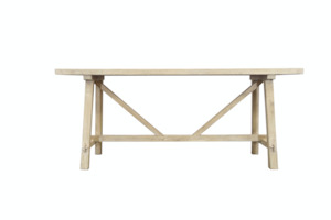 Elm Oriental Natural Console