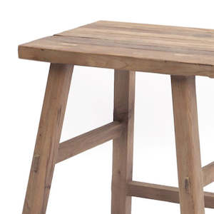 Rustic: Rustic Recycled Elm Stool