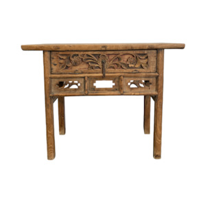 Oriental Carved Console