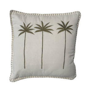 Fullpricehomewares: Natural with Green Cushion