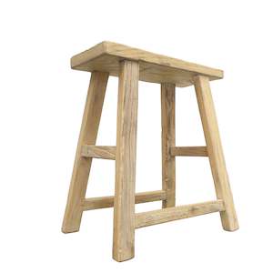 Elm Oriental Fishermans Stool