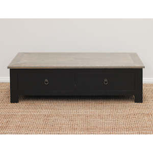 Chateau Oak Coffee Table Black