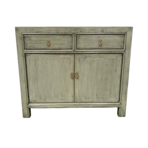 Oriental Painted Cabinet