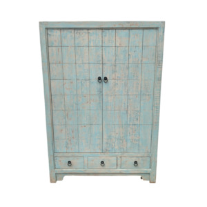 Oriental Painted Cabinet