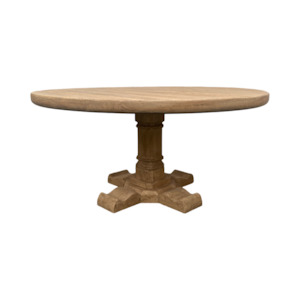 Oriental Round Dining Table 1.5m