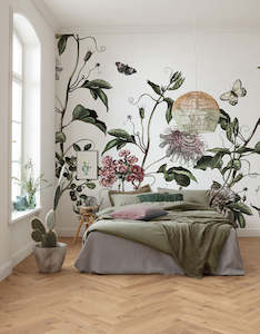 Photo Mural Wallpaper - Paradis de Papillons