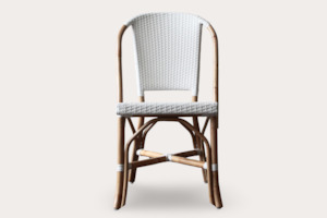 Tolix Cane Dining Chair - Cafe Style