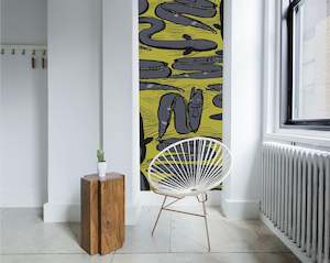 Really Eely Wallpaper Mural -  Ochre