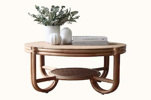 Monte Vista Rattan Coffee Table - Natural