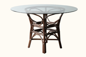 Pacifica Glass Top Dining Table